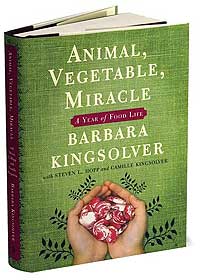 Book cover for Animal, Vegetable, Miracle